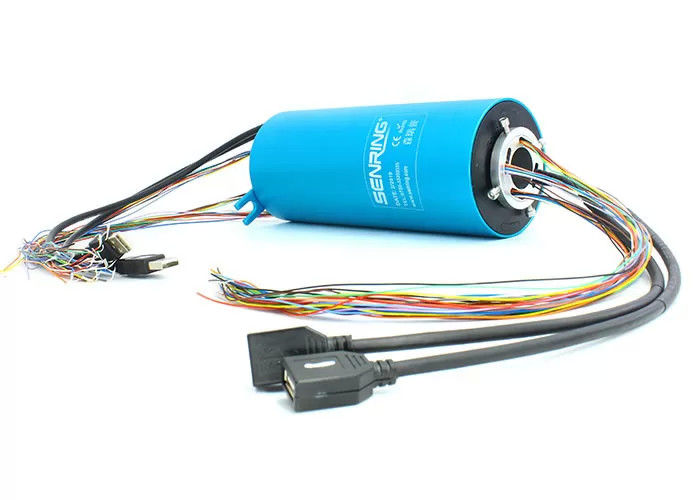 2 схемы 10A USB Slip Ring питание для HDMI с подвижным питанием